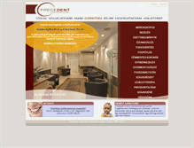 Tablet Screenshot of precedent.hu